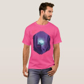 旅行広告に結びつく無効 Tシャツ (正面フル)