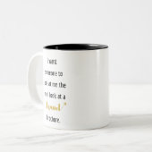 旅行引用文おもしろいな325のmlのマグ ツートーンマグカップ (正面左)