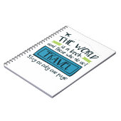 旅行引用文ザ・ワールドは本 ノートブック (左側)