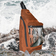 旅行引用文モノグラムあなたの写真Boho Rust