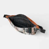 旅行引用文モノグラムあなたの写真Boho Rust ファニーパック (見開き)