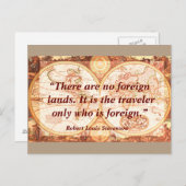 旅行引用文 – はがき (正面/裏面)