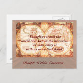 旅行引用文 – はがき (正面/裏面)