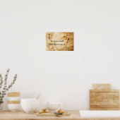 旅行引用文 ポスター (キッチン)