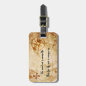 旅行引用文 ラゲッジタグ (正面縦)