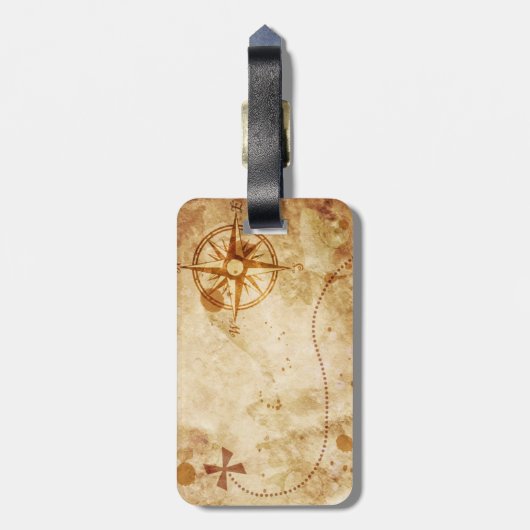 旅行引用文 ラゲッジタグ (裏面縦)