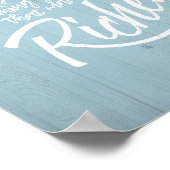 旅行引用文 – 素朴な木材デザイン ポスター (角)