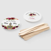 旅行恋しく思からミセス・ブライダルシャワーへのお願い ハンドファン (組立なし)