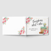 旅行恋しく思からミセス・ブライダルシャワー・アドベンチャー ゲストブック (全面)