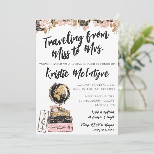 旅行恋しく思からミセス・ラッモダンケージまで 招待状 (スタンド正面)