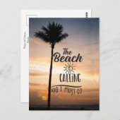 旅行感動的はがき ポストカード (正面/裏面)