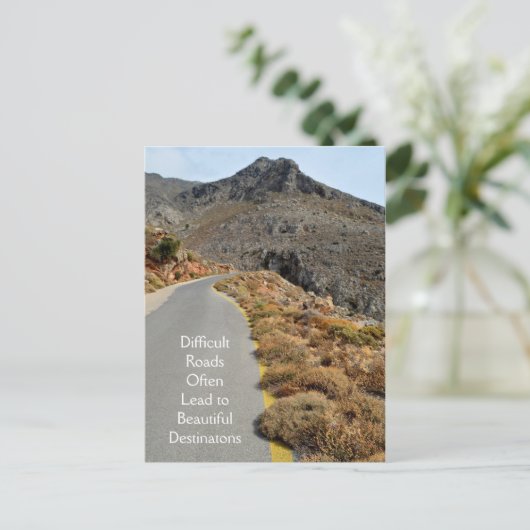 旅行感動的引用文はがき ポストカード (スタンド正面)