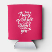 旅行感動的引用文ライフがあなたを逃さない 缶クーラー (裏面)