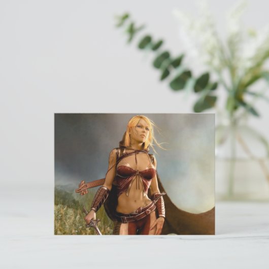 旅行戦士小妖精や小人 ポストカード (スタンド正面)