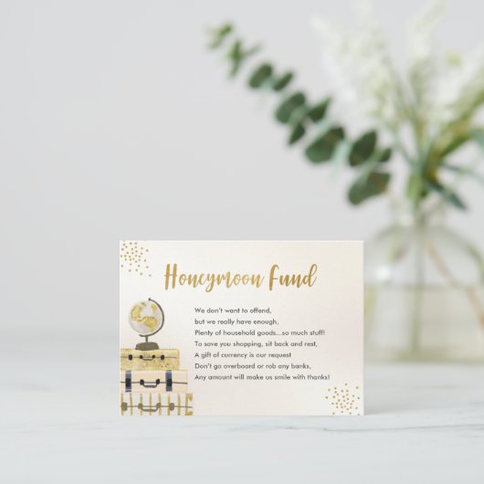 旅行新婚旅行ファンド エンクロージャーカード (スタンド正面)