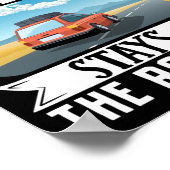 旅行旅行中に何が起こるか ポスター (角)