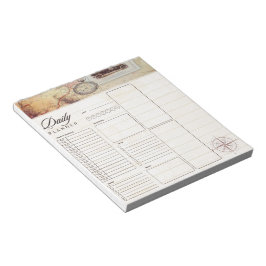 旅行日プランナー ノートパッド