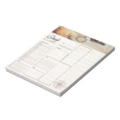 旅行日プランナー ノートパッド (回転)