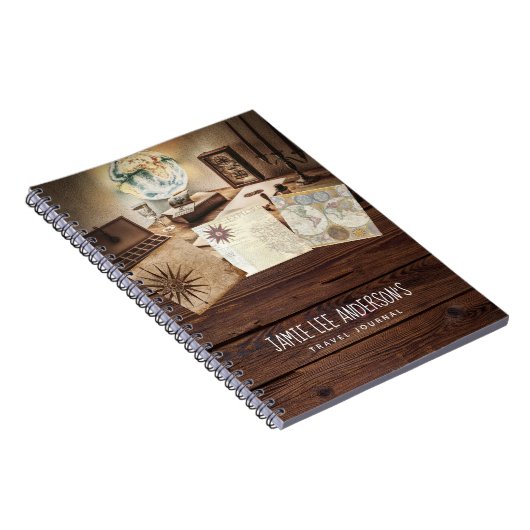 旅行日記 引退の冒険 お父さん おじいちゃん ノートブック (右側)