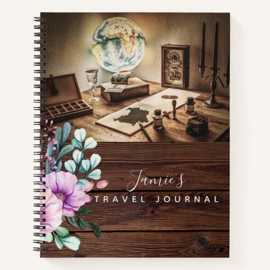 旅行日記 引退 アドベンチャー おやじ 祖父 ノートブック (正面)