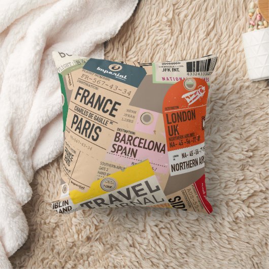 旅行日誌。 クッション (ブランケット)