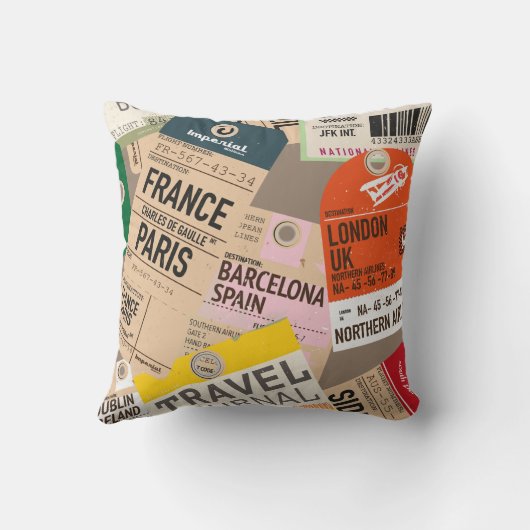 旅行日誌。 クッション (裏面)