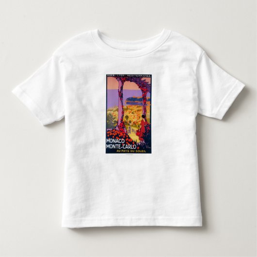 旅行昇進ポスター トドラーTシャツ (正面)