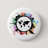 旅行時間だ 缶バッジ (正面)