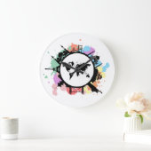 旅行時間です ラージ壁時計 (ホーム)