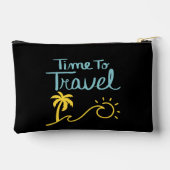 旅行時間ビーチ アクセサリーポーチ (裏面)