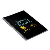 旅行時間ビーチ ノートブック (右側)