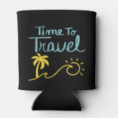 旅行時間ビーチ 缶クーラー (裏面)