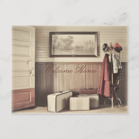 旅行時間 – ポストカード – カラー化 (正面)