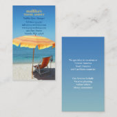 旅行業者名刺 名刺 (正面/裏面)