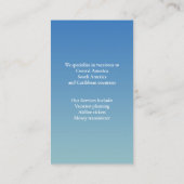 旅行業者名刺 名刺 (裏面)