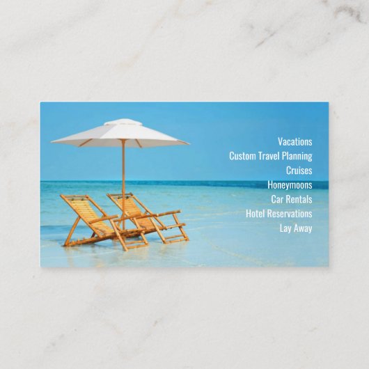 旅行業者名刺 名刺 (裏面)