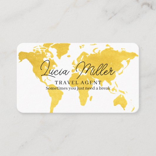 旅行業者用名刺 名刺 (正面)