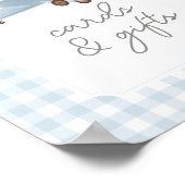 旅行機赤ちゃんシャワーカードとギフト ポスター (角)