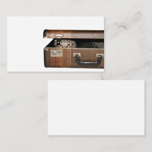 旅行猫の名刺 名刺 (正面/裏面)