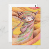 旅行猫 ポストカード (正面/裏面)