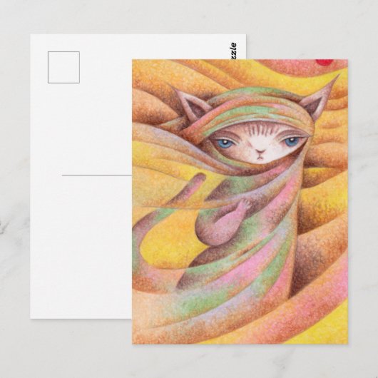 旅行猫 ポストカード (正面/裏面)