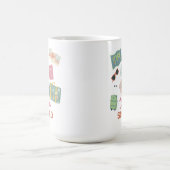 旅行班 – かわいい休暇の必需品 コーヒーマグカップ (中央)