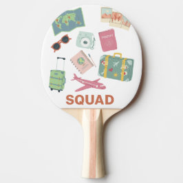 旅行班 – かわいい休暇の必需品 卓球ラケット