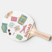 旅行班 – かわいい休暇の必需品 卓球ラケット (横)