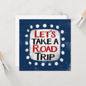 旅行用グリーティングカードを取る カード (正面/裏面インサイチュ)