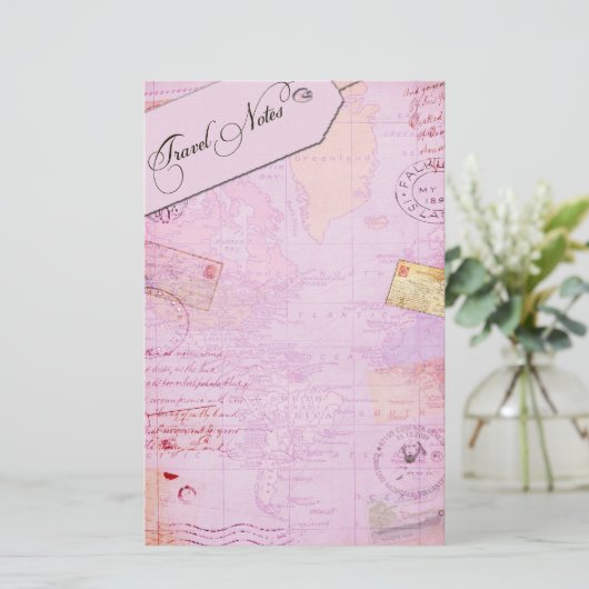 旅行用文房具 便箋 (スタンド正面)