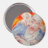 旅行用磁石の天使 マグネット (正面/裏面)