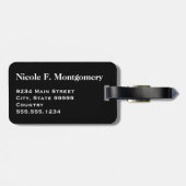 旅行用電子コンピュータ回路基板 ラゲッジタグ (裏面横)