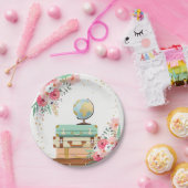 旅行紙プレートアドベンチャーブライダルシャワーフローラ ペーパープレート (パーティー)