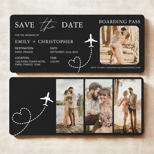 旅行結婚搭乗券 飛行機のチケット